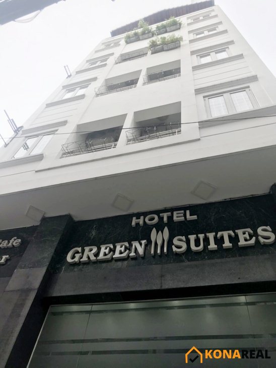 Khách sạn Green Suites Cống Quỳnh quận 1 6.6x17m