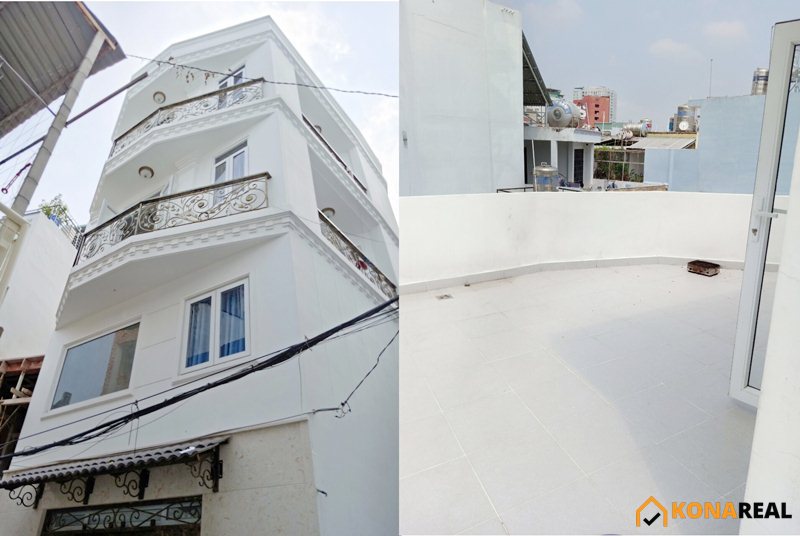 Nhà đường Phan Tây Hồ quận Phú Nhuận 33.8m2