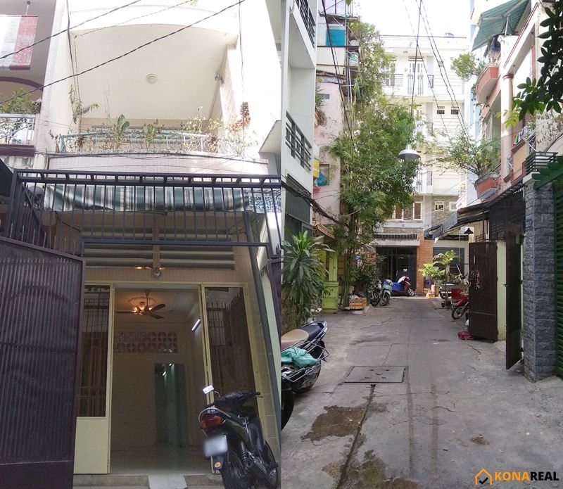 Nhà đường Nguyễn Đình Chính quận Phú Nhuận 3x17.4m