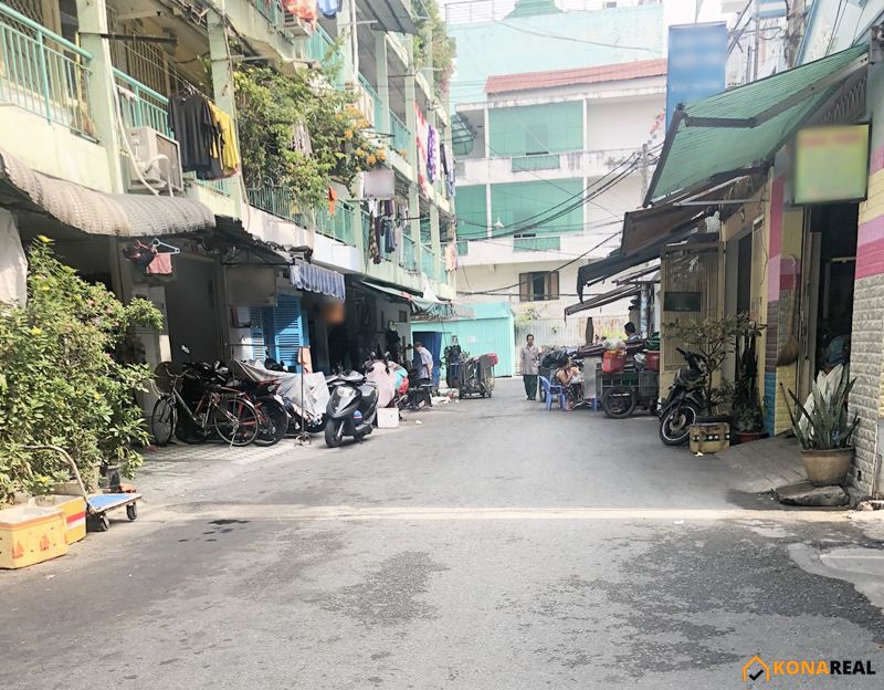 Nhà đường Nguyễn Thiện Thuật quận 3 3.5x7.57m