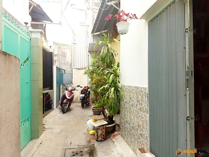 Nhà đường Tôn Đản, quận 4 6.5x21m