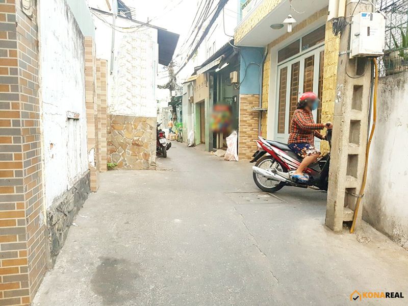 Nhà đường Tôn Đản, quận 4 3.54x10.5m
