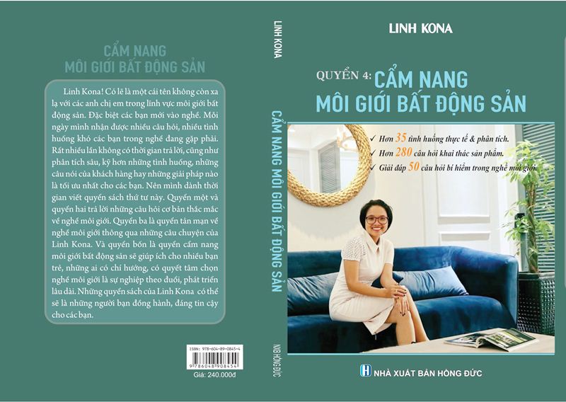 Sách Nghề môi giới bất động sản quyển 4 Linh Kona