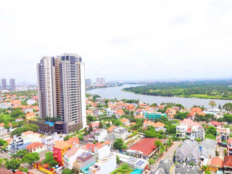 View sông Sài Gòn căn hộ Gateway Thảo Điền quận 2