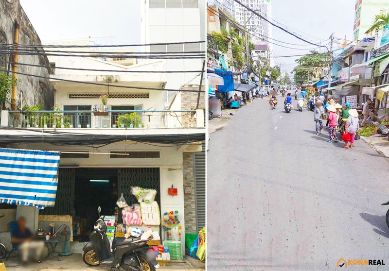 Nhà đường Nguyễn Khoái quận 4 74.9m2